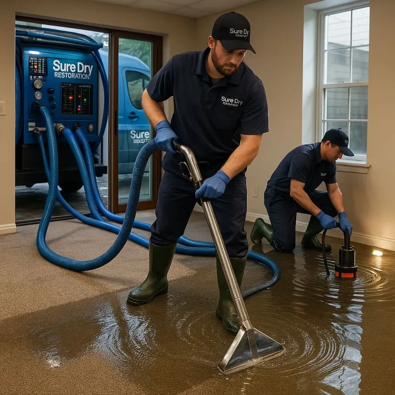 Water Extraction and Removal process in Lake Erie Beach, NY